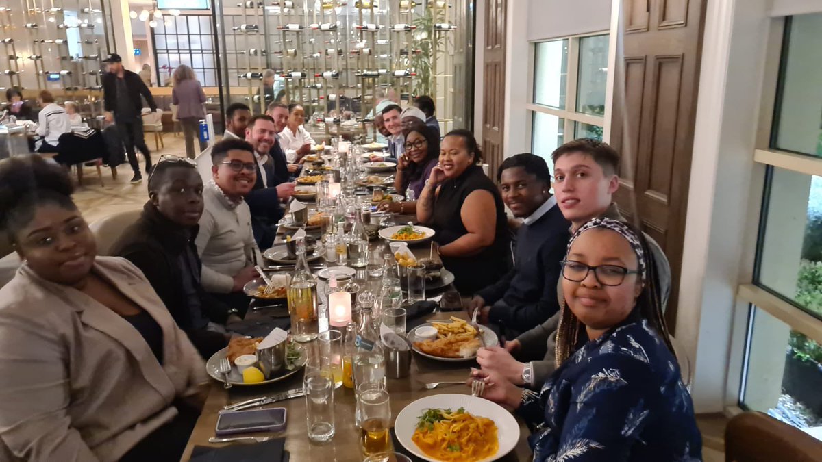 BrendanGrieve1's tweet photo. It was great to attend a dinner with some of our fantastic employees last evening. We were honoured to spend time with @SharingWithYemi hearing her story that has seen her become Irelands first ever Black Female public representative. Thank you Yemi and Deji for attending! https://t.co/qwBnY79Shj