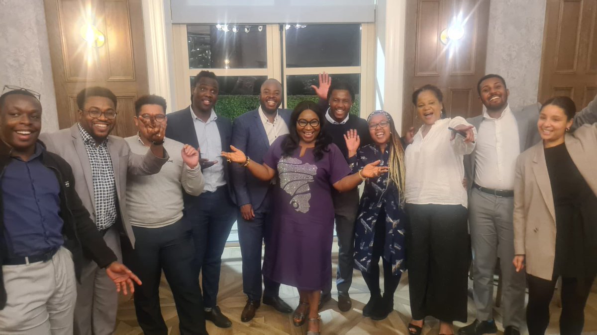 BrendanGrieve1's tweet photo. It was great to attend a dinner with some of our fantastic employees last evening. We were honoured to spend time with @SharingWithYemi hearing her story that has seen her become Irelands first ever Black Female public representative. Thank you Yemi and Deji for attending! https://t.co/qwBnY79Shj