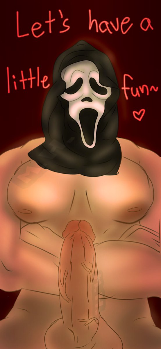 MarsHere1031's tweet photo. Let’s have a little fun ~♡ #Scream #screammovie #Ghostface #ghostfacefanart #hentai #HentaiAmericaCommunity #nsfw #nsfwtw #NSFWRP #nsfwart #nsfwartist #porn #pornart #penis #kinky #kinkytwt #kinktok #dom https://t.co/dgmT17Fczv