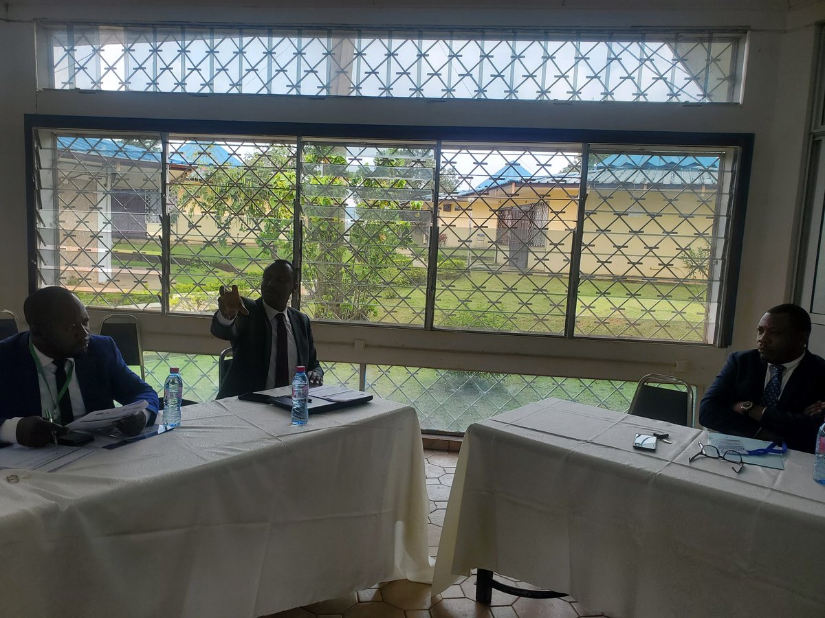 camyosfop's tweet photo. Day 2: lectures on: Causes and consequences of the illicit proliferation of #SALWs on sustainable development by Dr. Samuel NGUEMBOCK, permanent lecture at #IRIC. @recsasec @UN_Disarmament @odaunrec @controlarms @IANSAnetwork @AU_ECOSOCC @CEEAC_ECCAS https://t.co/Kd37CLSd3n