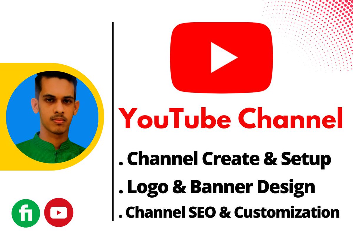 Apantor465's tweet image. I am an experienced You-Tube marketer. I am here to create, set up and optimize a brand new professional YouTube channel for you. I will also make eye-catching channel logos & banners for free. I will fully customize & SEO your channel by high volume hashtags and keywords.