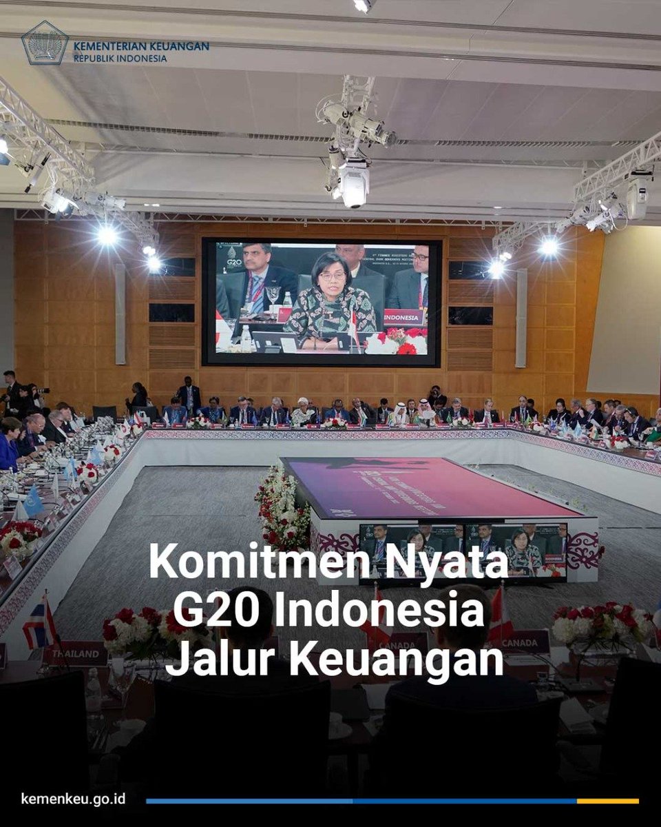 KemenkeuRI's tweet photo. KTT #G20Indonesia tinggal sebulan lagi. 🤩

Apa saja komitmen Jalur Keuangan yang sudah disepakati di bawah presidensi Indonesia?

Kita cek satu-satu ya. 😉 https://t.co/jdlI2GRqni
