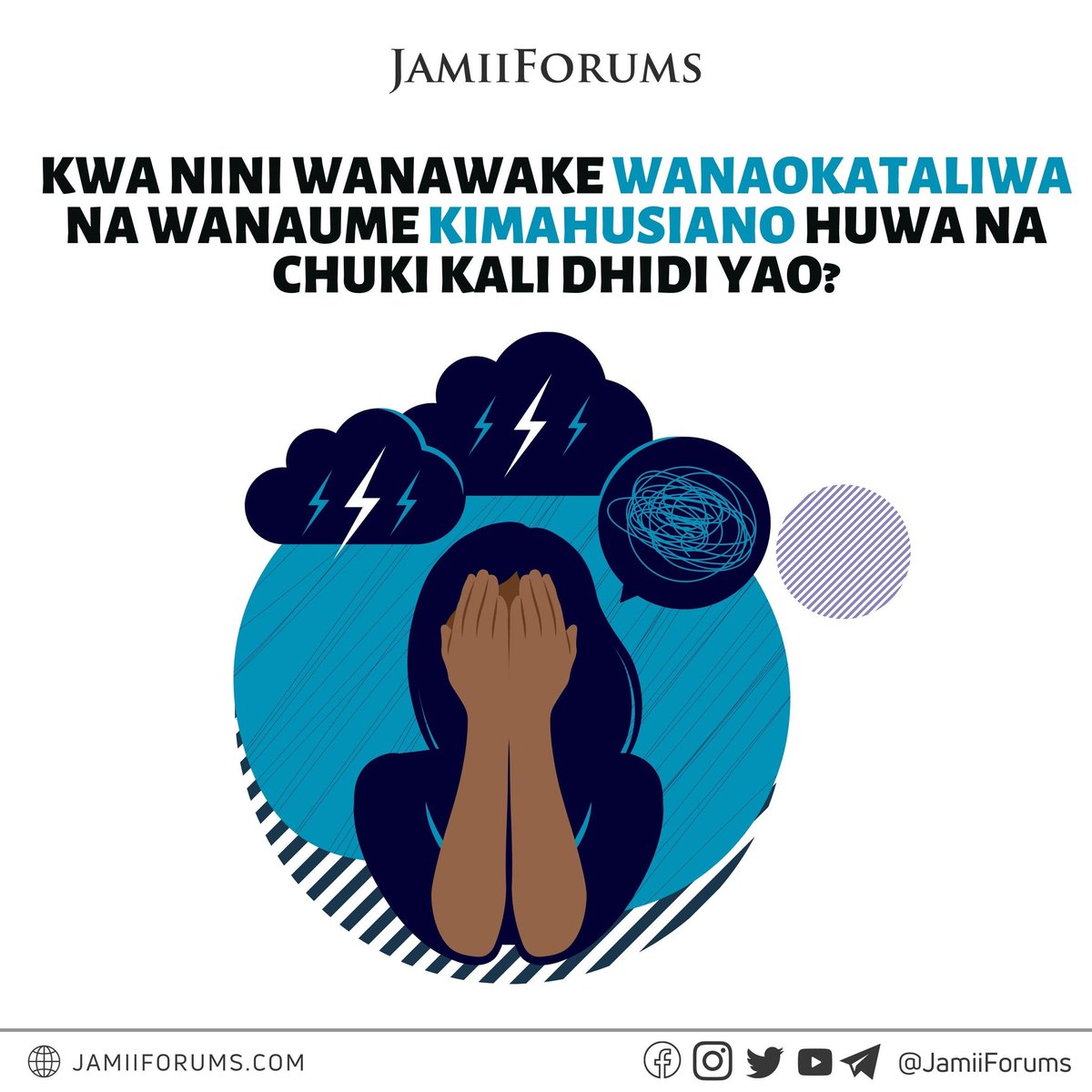 Jamii Forums on Twitter "MDAU KWA NINI UKIMKATAA MWANAMKE KIMAHUSIANO