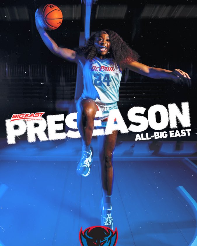 Aneesah Morrow is a unanimous Preseason All-BIG EAST selection! ⚡️

#DePaulBall x #BlueGrit