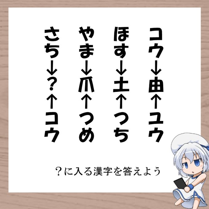 そうね だいたいね!

#三日月ネコ謎 #謎解き #わかった人はRT 