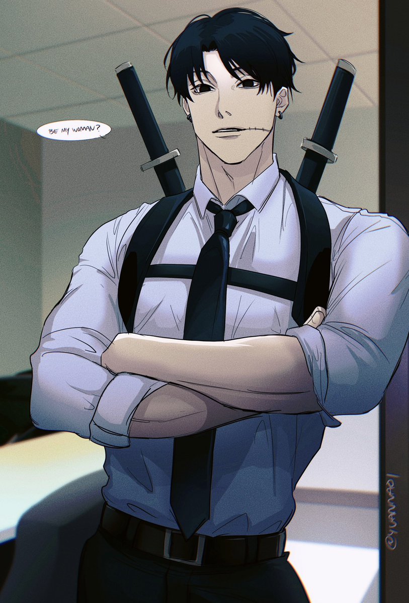Kishibe Chainsaw Man Quanxi Chainsaw Man Chainsaw Man Absurdres