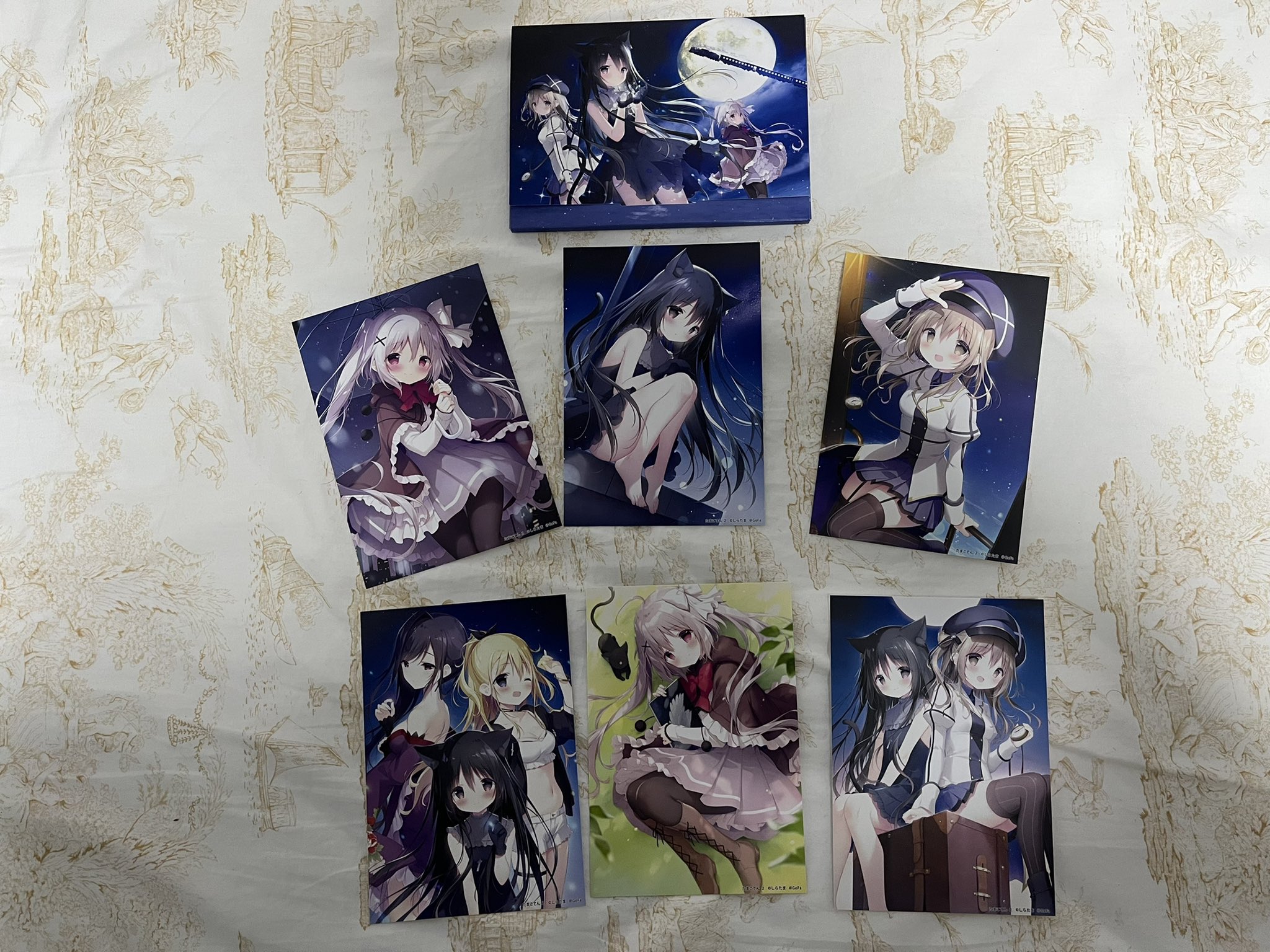 しらたま FANBOX継続特典 第5弾 直筆サイン入り複製原画 Amazon