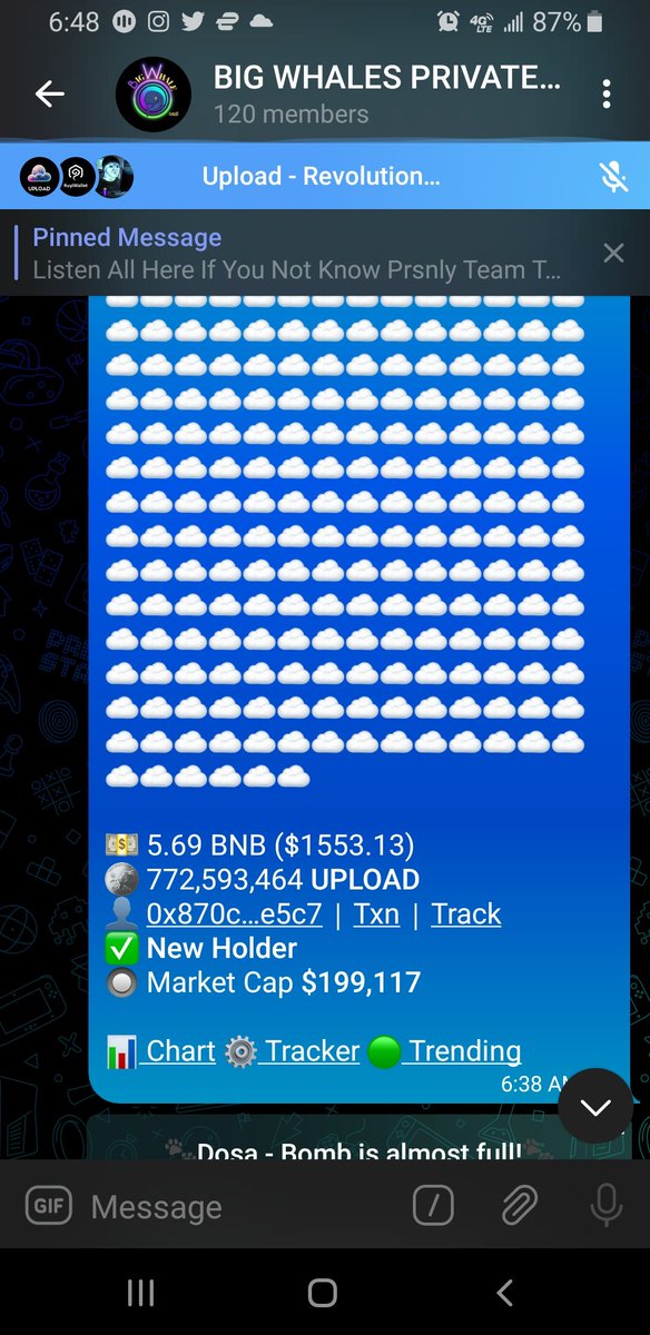 RealWochad's tweet photo. $Upload
This is just warming up๐ฅ
App will realease soon on #ios ๐
NFA dyor
@uploadtoken
#bnb #BULLISH #bsc #BSCGEMS #1000xgem #UploadToken #Nft #Metaverse #NFTs https://t.co/UZpAhWkRhT