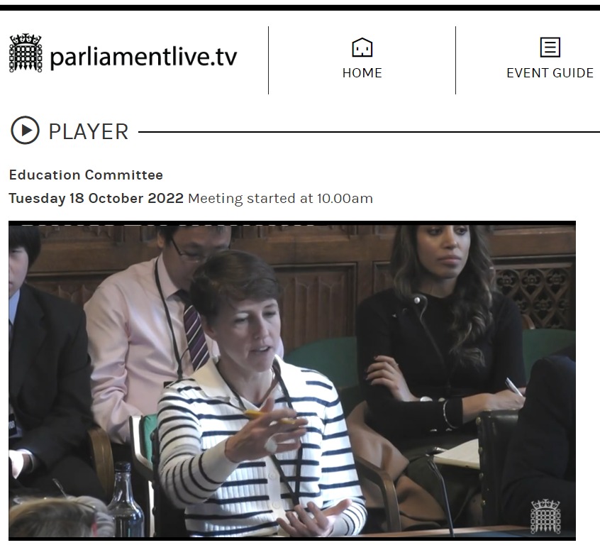 AdaCollege's tweet image. Our Principal, Tina Götschi, presented evidence at the Education Committee today on the topic of &quot;The Future of Post-16 Education&quot;.

Watch the session here: parliamentlive.tv/Event/Index/05…