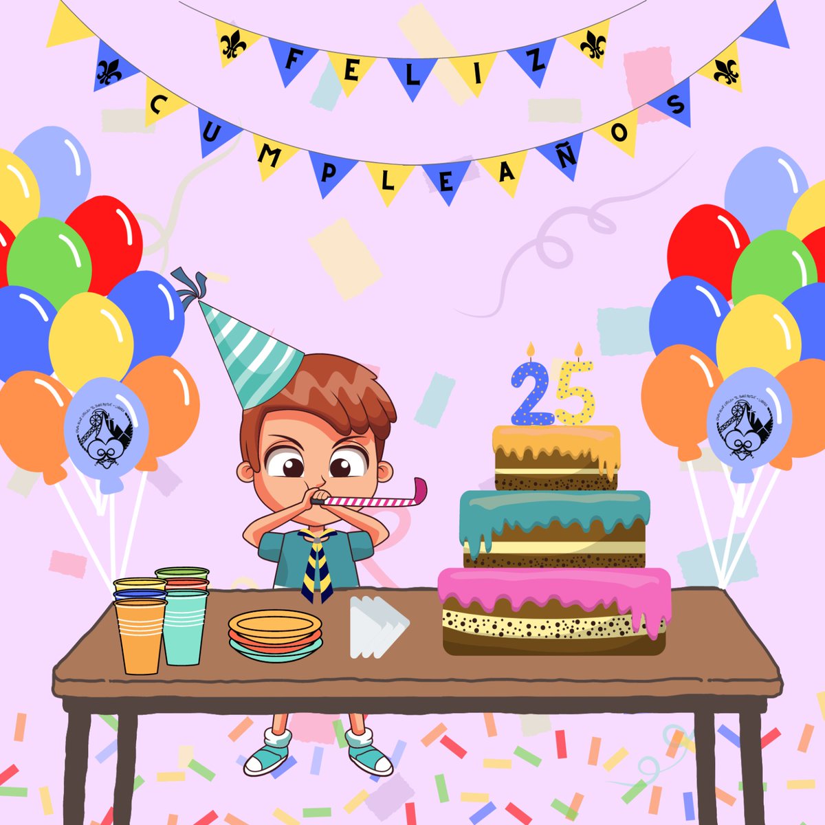 🥳🎂🎈2️⃣5️⃣🎂🎈🥳
¡¡¡HOY ES NUESTRO CUMPLEAÑOS!!!

Pincha aquí 🧐: facebook.com/10006865599502…

#Cumpleaños #BodasdePlata #XXVAniversario🎂 #GSCElBuenPastor #EBP #SiempeListos #Linares ⚜️