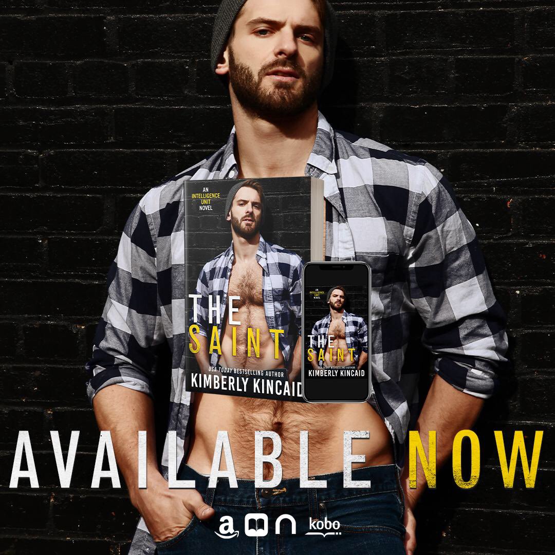 The Saint by @KimberlyKincaid is LIVE!  Download today! Amazon: mybook.to/thesaint Apple Books: apple.co/3vK2Uhh Nook: bit.ly/TheSaintNook Kobo: bit.ly/TheSaintKobo  #MustRead <a href="/greyspromo/">Grey's Promotions</a> #RomanticSuspense #ForcedProximity #WorkplaceRomance