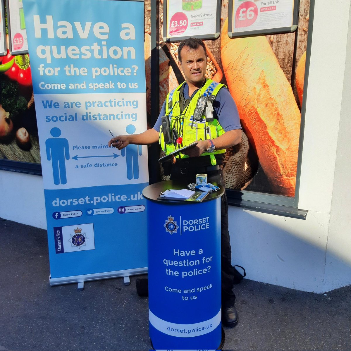 Thank you for all those residents of Westhill for attending Bournemouth South NPT engagement today.
Looking forward to seeing you again. Next month.