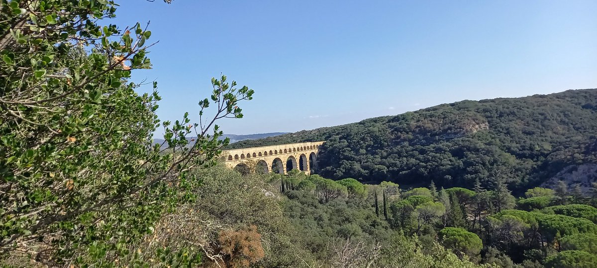 RubG0's tweet photo. Visiting Pont du Gard (aqueduct built by romans around 50 AD) https://t.co/jwFxi1c1lE
