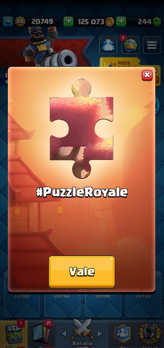 Cesar_Lopez85's tweet photo. @ClashRoyale #PuzzleRoyale https://t.co/vsFQ81X7mQ