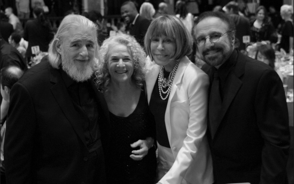 Carole_King's tweet photo. To one of the best lyricists ever. 
Happy birthday Cynthia.

#cynthiaweil #mannweil
#songwriters https://t.co/B0hHkE2S1u