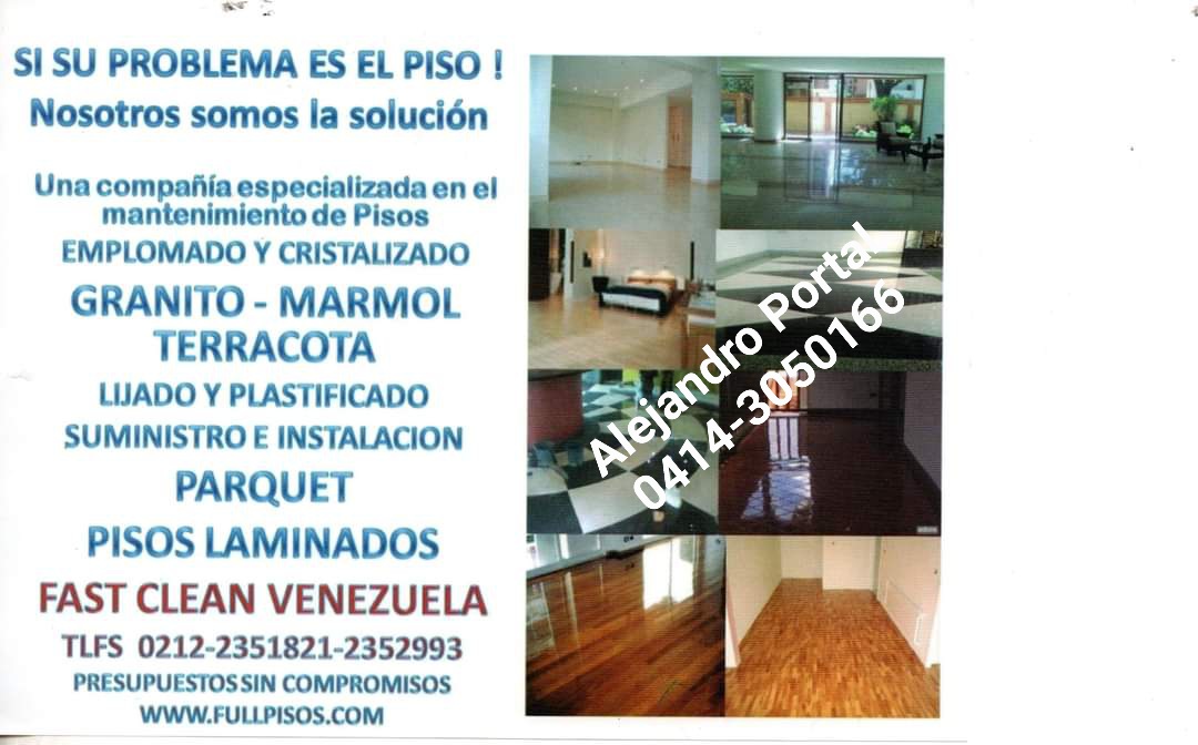Dordelly1970's tweet photo. Problemas con su piso, Fast Clean es la solucion, Solicite su presupuesto sin compromiso por lls telefonos 2351821- 2352993 - 0414-3050166 Amejandro PortaL. https://t.co/B5YXi66Mk2