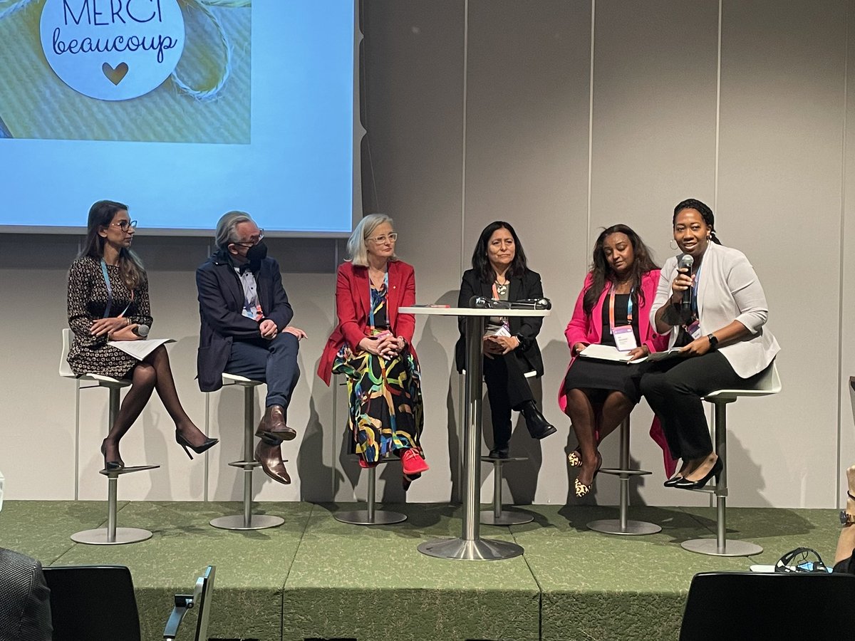Dr Michelle Chevalier of <a href="/PEPFAR/">PEPFAR</a> speaks about <a href="/GoFurther/">GoFurther</a>’s experience to scale up screening for #cervicalcancer &amp; treatment for precancerous lesions, including priorities for the future. #WCC2022
