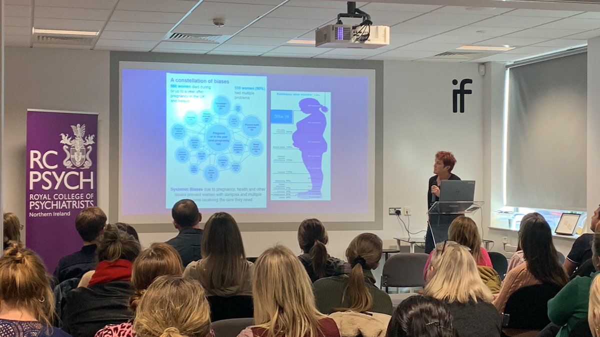 drjulespsych's tweet photo. Moving toward the end of our 2 day perinatal training with the awesome cons midwife @shonahamilton7 @NHSCTrust - one of perinatal champions in NI for the last 20yrs and one of the main reasons we now finally have #specialistperinatalNI @rcpsychNI @rcpsychPeri @publichealthni https://t.co/W131ONZt2s