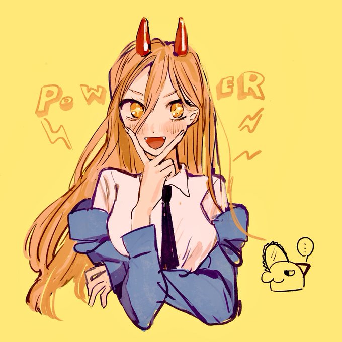パワーちゃんらくがき#チェンソーマン 