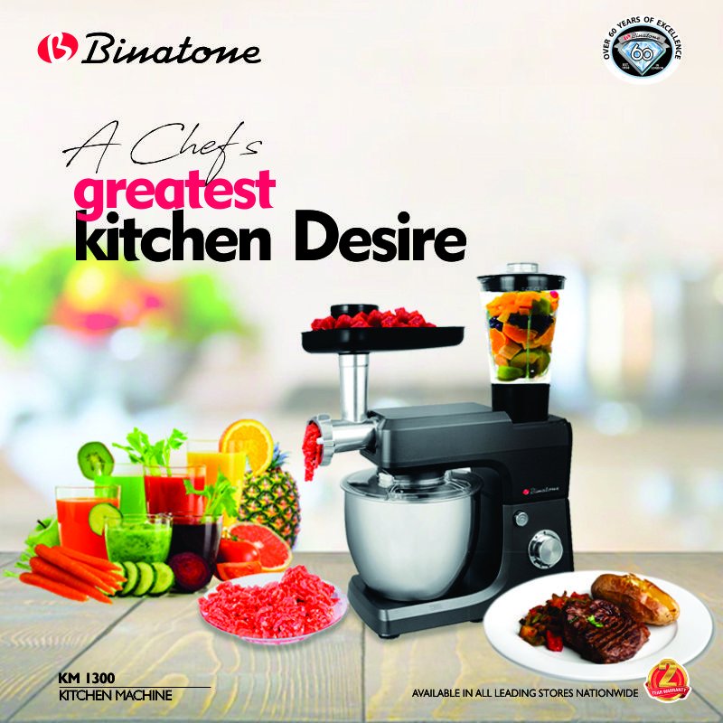 Binatone_Africa's tweet photo. Which Chef or Cook wouldn't want a kitchen mate that does it all?
...Binatone Cares
Have you bought a Binatone Product Today?
#kitchenmachine #SimplyBetter #binatonecares #boughtaproducttoday https://t.co/1Gqt2E6KE2