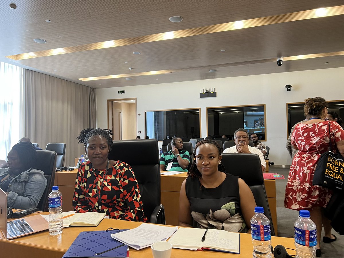 mercyjelimo's tweet photo. Delighted to be participating in the NGO forum of the 73rd Ordinary Session of the Africa Commission on Human and Peoples Rights in Gambia with my colleague @sabemwangi @CREAWKenya https://t.co/3J2q5WvoHA