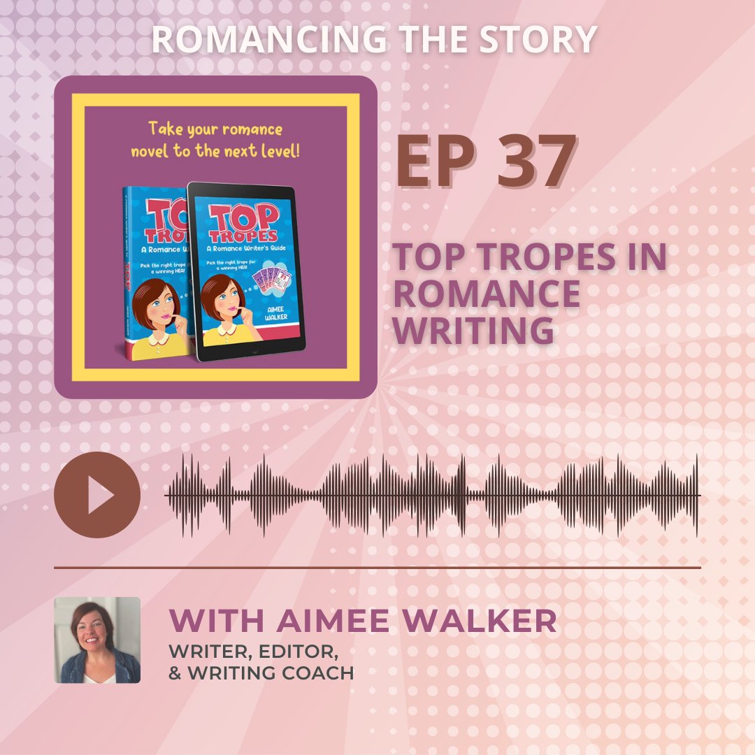 Romancing The Story Podcast (@romancethestory) on Twitter photo A new episode on Trope Tuesday! ❤️
On Ep 37, <a href="/AimeeEditorial/">Aimee Walker Editorial Services</a> spoke on top tropes in contemporary romance and how they influence our expectations and engagement with romance. We also touched on layering tropes and methods writers can use.
Episode link
linktr.ee/romancingthest… A new episode on Trope Tuesday! ❤️
On Ep 37, <a href="/AimeeEditorial/">Aimee Walker Editorial Services</a> spoke on top tropes in contemporary romance and how they influence our expectations and engagement with romance. We also touched on layering tropes and methods writers can use.
Episode link
linktr.ee/romancingthest…