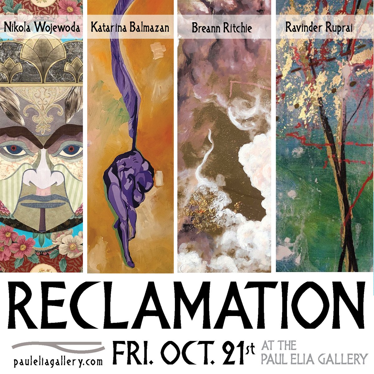 Reclamation: A 4 Woman show at the Paul Elia Gallery - mailchi.mp/3595770860f6/r…