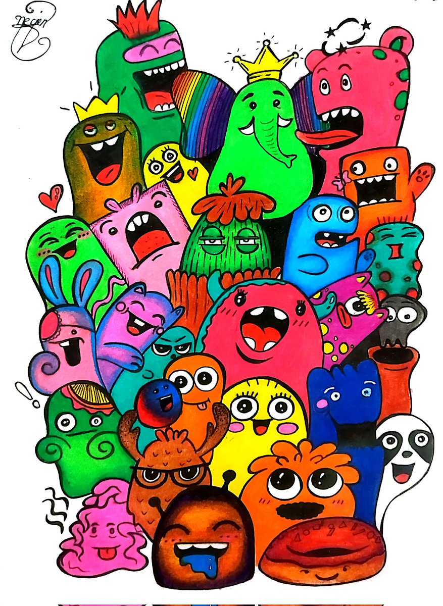 Artemispaintin's tweet photo. 🔴NEW DROP 🔴
🔴 Doodle friends, hand drawn painting
🔴Available on opensea ,0.03 ETH
🔴https://t.co/KpiWluZ9Cc
🔴#NFTCommunity #NFTSPACESHIP #SHILL #RT #Support_time #NFTGiveaway #nftcollectors #doodleart #painting #drawing #doodleart https://t.co/4wSqBLGMwo