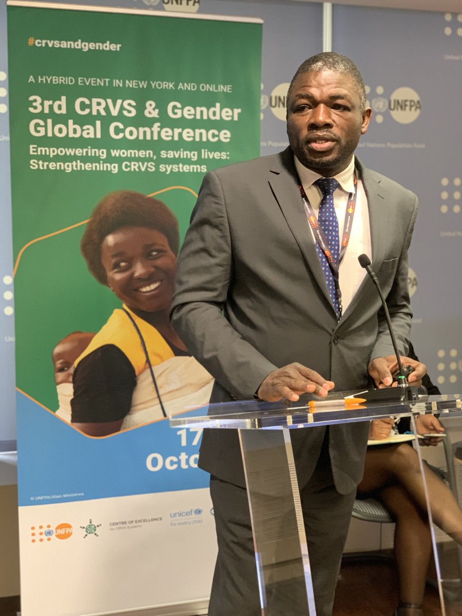 .<a href="/maksambo/">MAK Sambo</a> of National Registration Bureau, Malawi discusses priorities for further scale-up of #CRVS in #Malawi, for example, by increasing access to health facilities, and improving interlinkages between the health system and the National Registration Bureau. #CRVSGender