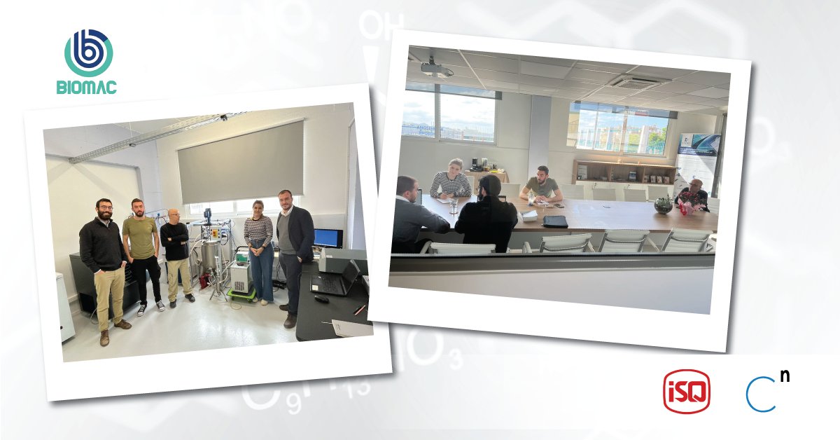 CreativeNanoGR's tweet photo. Today #ISQ visited our #BIOMAC Pilot Line.
All #upgrades installed were presented during the visit, and a fruitful discussion concerning #process optimization was followed.
#Cnano #EU_H2020 #pilotline #project https://t.co/j3pw3r6n8p