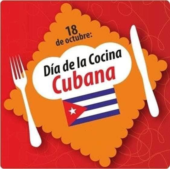 Muchas felicidades a nuestras cocineras y cocineros, que con arte y grandes inventivas, representan también nuestra tradicional cultura de resistencia. FELICIDADES! #CubaEsCultura #LaPatriaPrimero