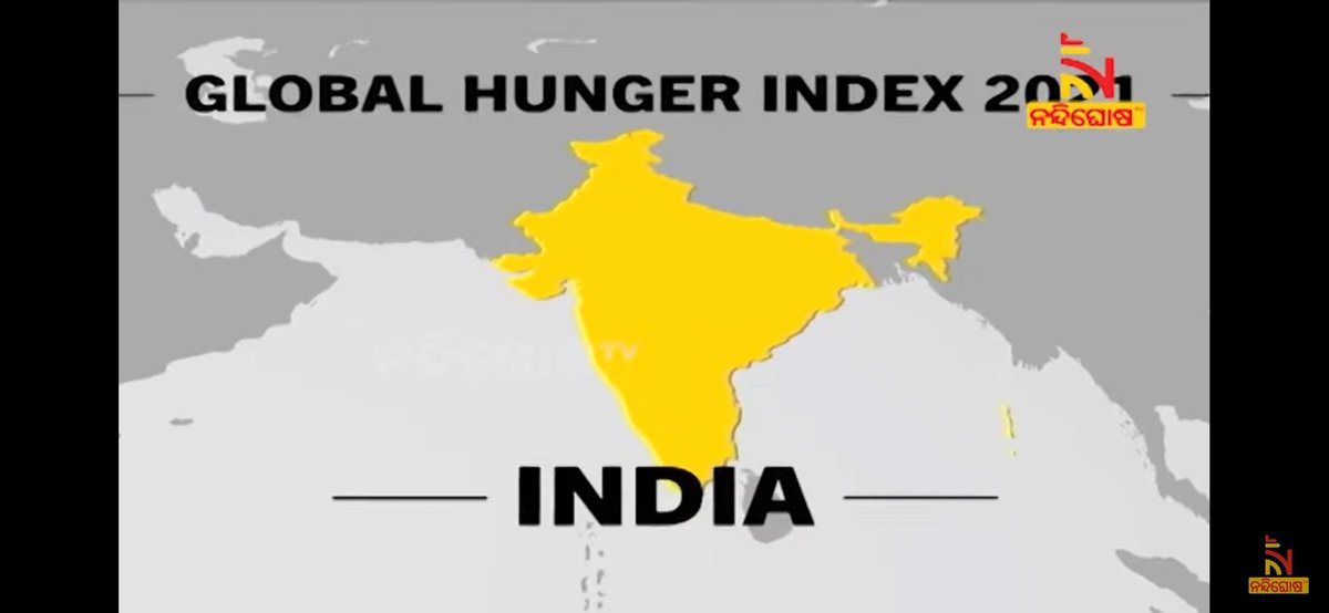 unknownladka153's tweet photo. I'm in doubt whether is news channel belongs to India or Pakistan,this is not showing map of India properly.I didn't expect this from @NandighoshaTV .You media doing this then what we expect from others.@otvnews @kanak_news please you don't do this in future. https://t.co/BIhYWR9yUD