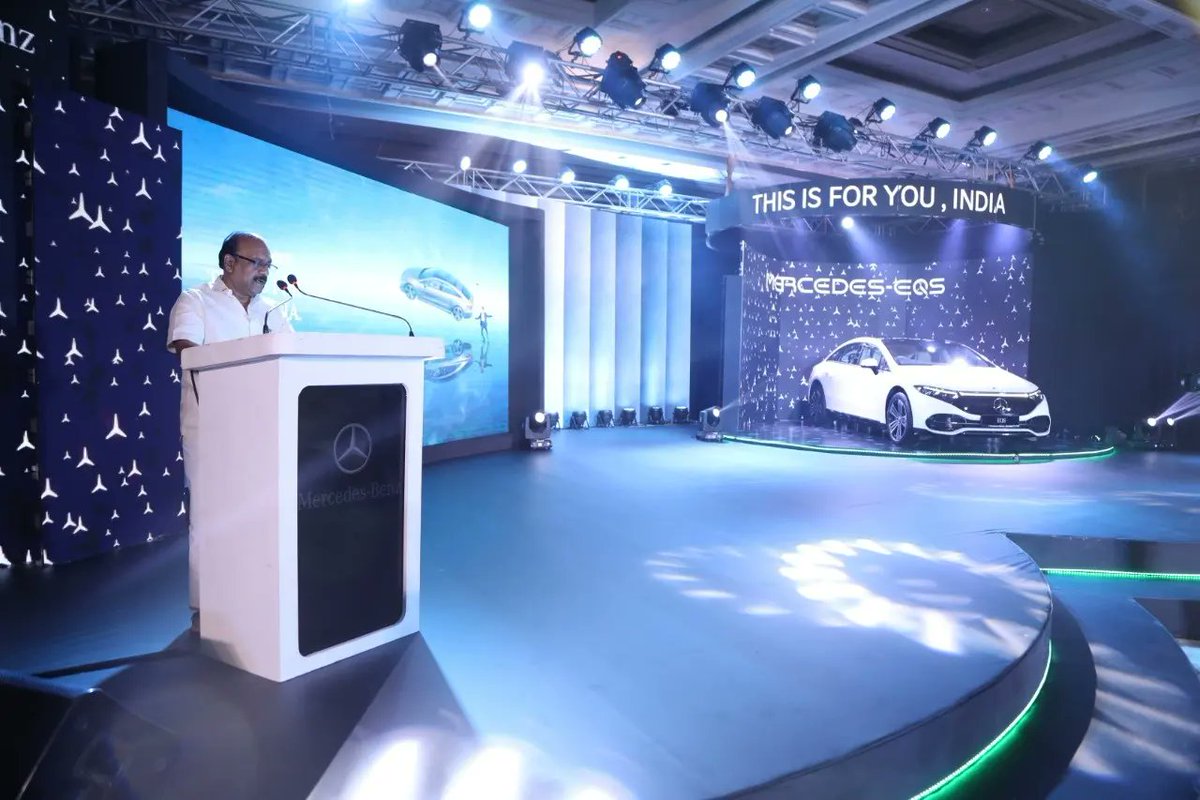 Here are some highlights of the grand launch of the all-new Made-in-India EQS 580 4MATIC at Sundaram Motors, Chennai. 

Exclusive launch event hosted by Mercedes-Benz Sundaram Motors at the ITC Grand Chola.

#ThisIsForYouWorld #EQS #MercedesBenzIndia #SundaramMotors #Chennai