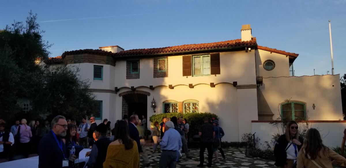 CALPACAPARKS's tweet photo. Does CALPA know how to open a conference, or what? Enjoy photos from opening reception at the Malibu Adamson House last night. Thank you Malibu Adamson House Foundation &amp; CA State Parks for hosting!  Thank you conference sponsor CA State Parks Foundation!
#CALPA #CALPAConference https://t.co/UnH1ZNM3qS