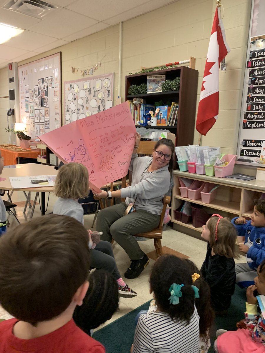 ms_wasitis's tweet photo. @FDKC_Kindies today we thank and celebrate our amazing classroom ECE Ms. Matuszewski this ECE appreciation day! Thank you for always planning the best activities for our class and caring for everyone. Kindergarten wouldn’t be the same without you!! We love you Ms. M https://t.co/n2tveN6Jlv