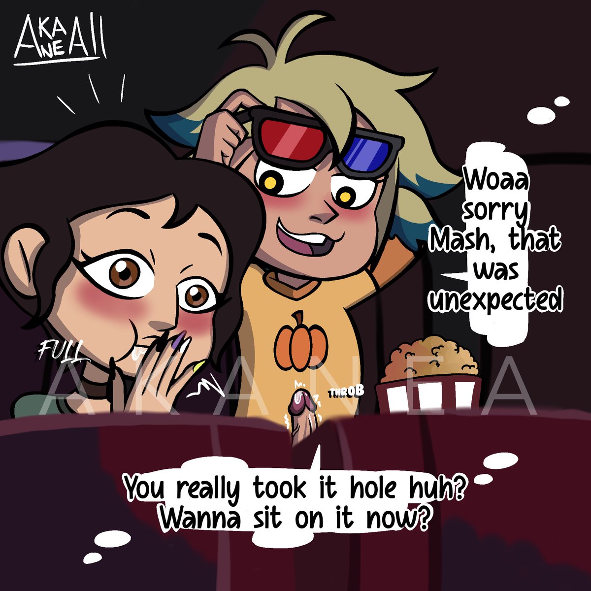 imakanea's tweet photo. Nothin to see here, just Vee relaxing at the cinema…wait 😳
I love both Vee designs so u will see both in future works, hope u like it and please don’t repost ✨💕

#TheOwlHouse #TheOwlHouseS3 #theowlhousefanart #fanart #VeeNoceda #Masha #Veesha #LuzNoceda #nsfwart #Nsfw #art https://t.co/WcwNYYfQrd