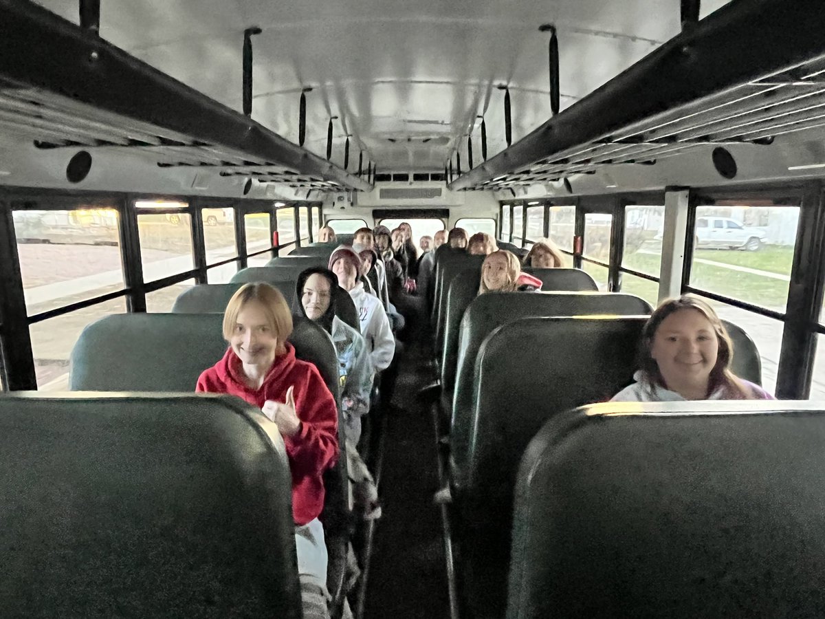 Sophomores are on their way to UNL Extension Career Day on WSC campus!  Excited to finally get these students on a college campus! <a href="/ElginPublic/">Elgin Public School</a> <a href="/WEPSTheBeak/">W-EPS: The Beak</a> <a href="/UNLExtension/">Nebraska Extension</a> <a href="/wscadmissions/">Wayne State College Admissions</a>