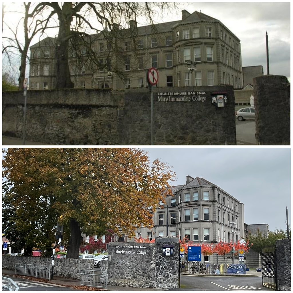 Then and now. @MICLimerick