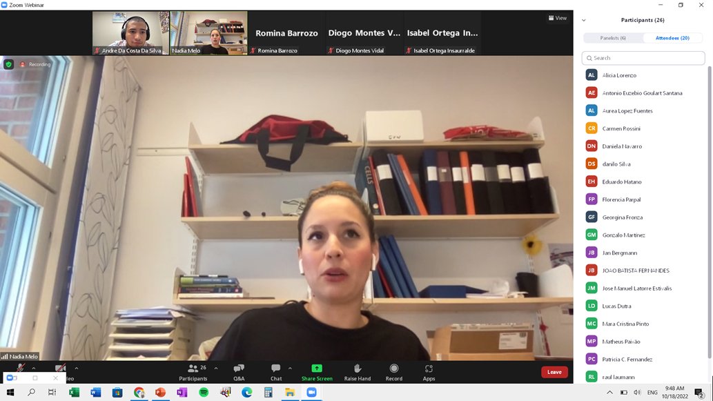 agonzal29's tweet photo. Andre Da Costa Da Silva and Nadia Melo gave two great talks about mosquito chemical ecology in @ALAEQ2  webinar. Thank you so much to the speakers and to the audience for joining! Stay tuned for our 2023 webinar series! https://t.co/aRR3y4DiR6