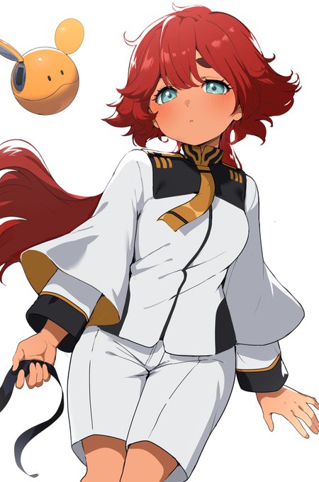 髪下ろしスレッタ練習 