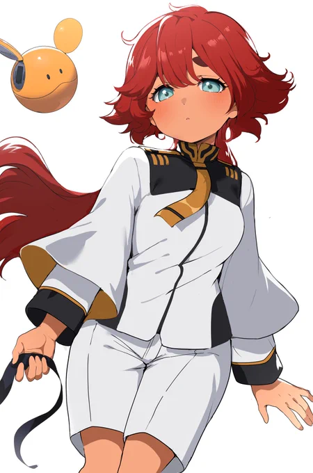 髪下ろしスレッタ練習 