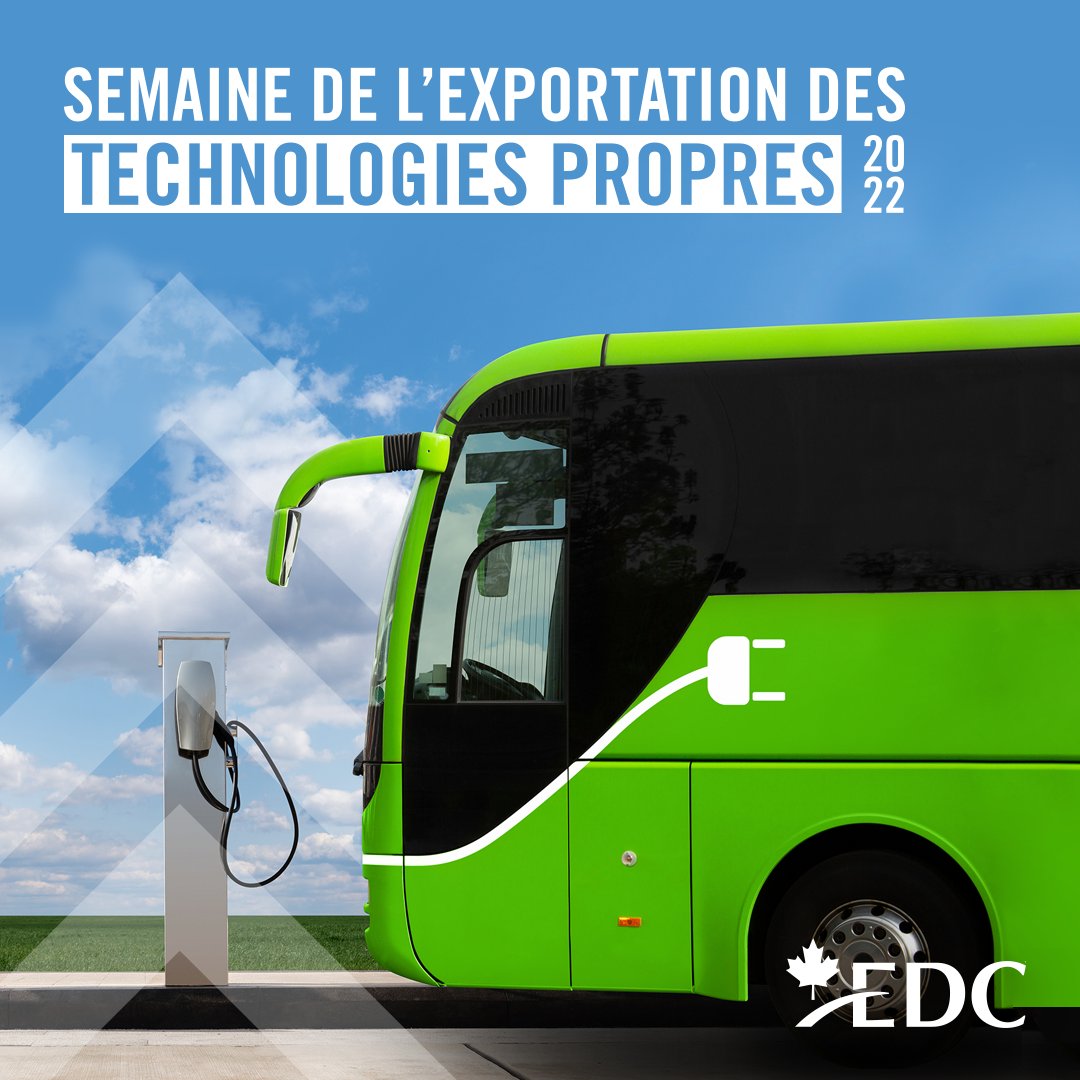 Il ne reste que quelques jours avant la Semaine de l’exportation des technologies propres 2022. Cet événement gratuit met à l’honneur des experts de l’industrie, de nouvelles perspectives économiques et des histoires inspirantes. #CEW22 ➡ events.edc.ca/fr/virtuellese…