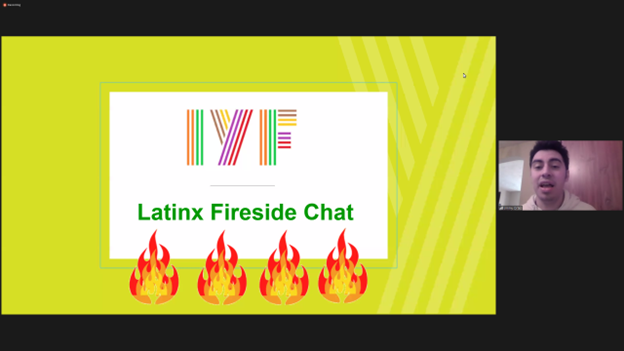 IYFtweets's tweet photo. IYF caps off our #LatinxHeritageMonth celebration today with a virtual “Fireside Chat” filled with music, imagery, reflection, and great conversations! Stay tuned for highlights. #TransformingLivesTogether #IYF #LatinxHeritageMonth https://t.co/6zoMkZ9DQs