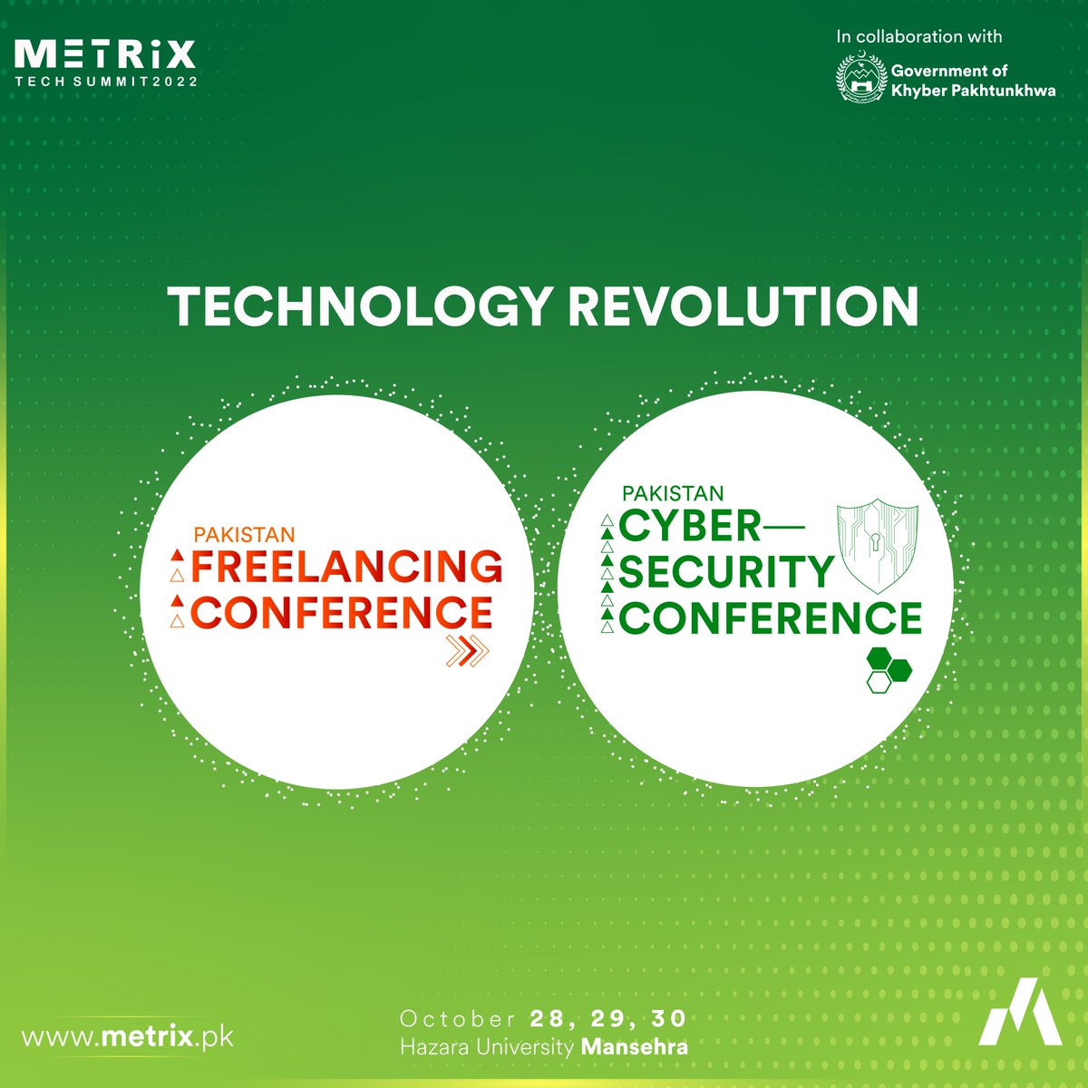 metrixpk's tweet photo. Metrix Pakistan awaits you at the ultimate Technology Revolution at Metrix Tech Summit 2022.

#pakistan #opportunity #motivation #metrixtechsummit #metrixpakistan #latest #tech #inspiration #university #css #society #opportunities #metrixpk #metrixsummit #marketing #experience https://t.co/cLrpxT60kd