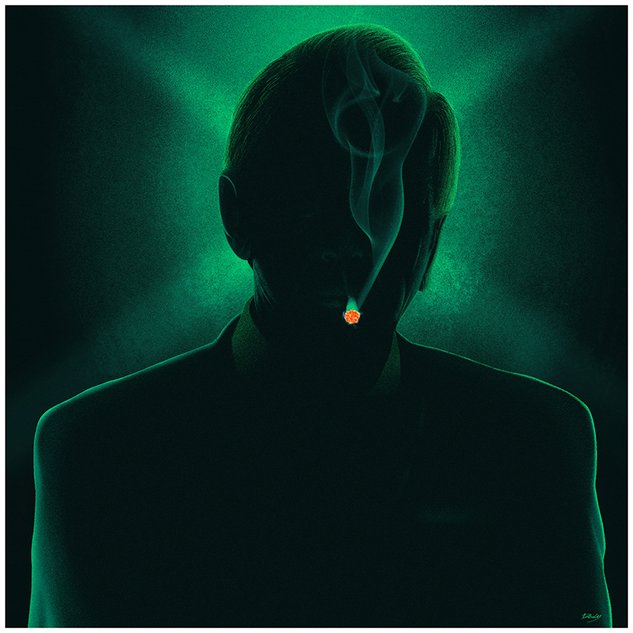 MatthewAMullins's tweet photo. In 2016 iam8bit held a "Conspiracies, Monsters, and Mythology" exhibition with X Files themed art.
Cigarette Smoking Son of a Bitch
By Doaly @Doaly https://t.co/4tTKWZuy2p https://t.co/zaj4OeP4ZY
#XFiles #iam8bit #Doaly
(2 of 16) https://t.co/sfvDhqJOsV
