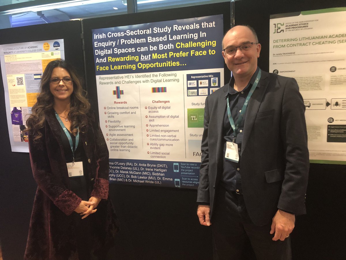 FACiLiTATE (@pblfacilitate) on Twitter photo Anita Byrne & Mike Wride enjoying <a href="/QQI_connect/">QQI</a> 10th Anniversary Conference and the opportunity to present our poster on EBL/PBL online experiences from our <a href="/ForumTL/">National Forum T&L</a> Network & Discipline Funded project <a href="/WrideMike/">Mike Wride</a> <a href="/AnitaByrne2/">Dr. Anita Byrne</a> <a href="/ihartigan/">Dr. Irene Hartigan</a> <a href="/MarekMcGann/">Marek McGann @marekmcgann@sciences.social</a> <a href="/EmmaOB10/">Emma O Brien</a> <a href="/boblawlor76/">Bob Lawlor</a> #QQI10 Anita Byrne & Mike Wride enjoying <a href="/QQI_connect/">QQI</a> 10th Anniversary Conference and the opportunity to present our poster on EBL/PBL online experiences from our <a href="/ForumTL/">National Forum T&L</a> Network & Discipline Funded project <a href="/WrideMike/">Mike Wride</a> <a href="/AnitaByrne2/">Dr. Anita Byrne</a> <a href="/ihartigan/">Dr. Irene Hartigan</a> <a href="/MarekMcGann/">Marek McGann @marekmcgann@sciences.social</a> <a href="/EmmaOB10/">Emma O Brien</a> <a href="/boblawlor76/">Bob Lawlor</a> #QQI10