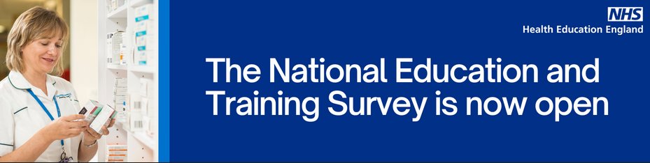 LeanneClews1's tweet photo. The NHS National Education
and Training Survey is now open!

We want to hear from you. Your diverse skills, experience and knowledge will help us to shape the future of education and training according to those who understand it best.

https://t.co/GBxRYCjHbU https://t.co/Oedjq4MH4w