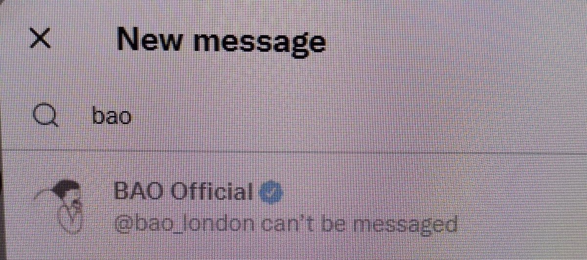 badcamel12's tweet photo. @bao_london Your DM settings don't allow me too. Can you DM me? https://t.co/yd2aD4DB8O