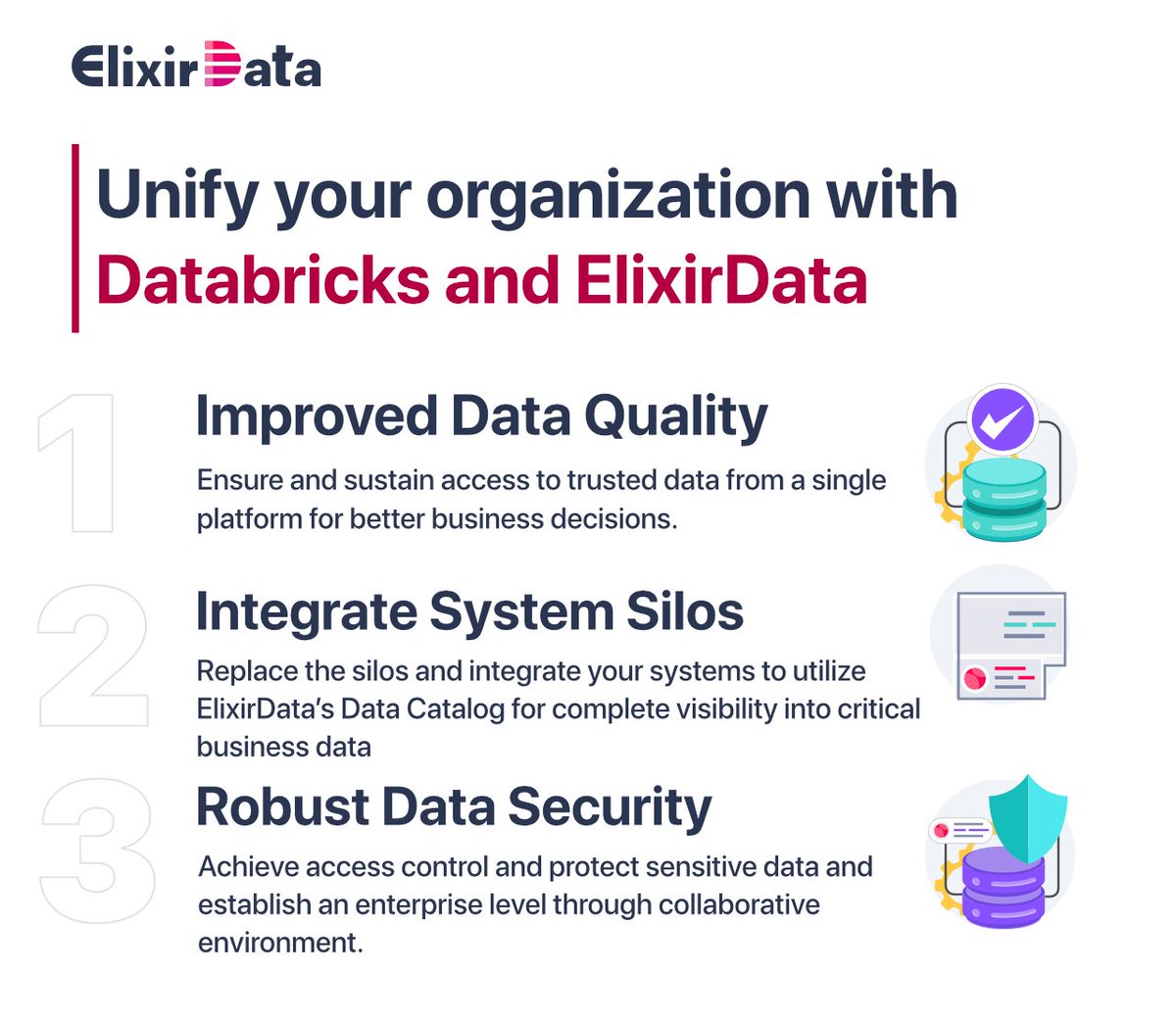Elixir_Data's tweet photo. #ElixirData platform is designed to make composable and intelligent data solutions and create #datamesh and #datapipelines that are able to process large volumes of #data quickly and efficiently.
https://t.co/dI1y8v0hxZ
#ElixirData https://t.co/RQwCD4Kr2u