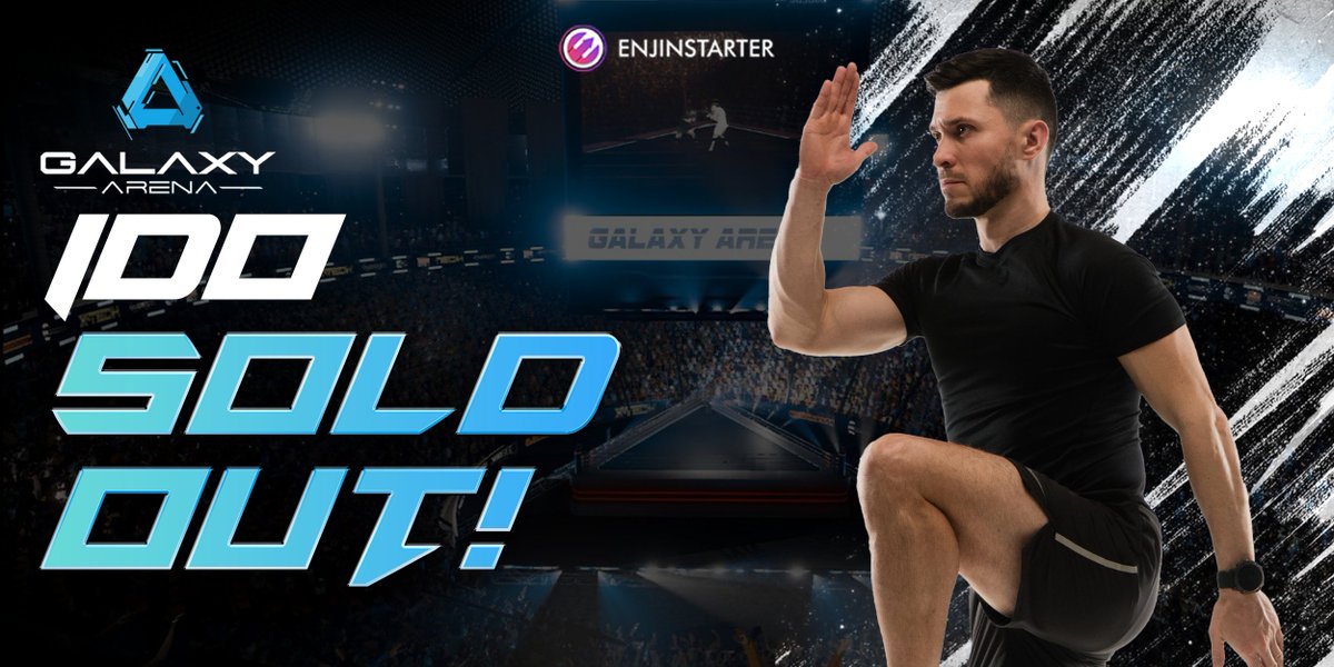@galaxyarena_io IDO is SOLD OUT! The one and only VR Earn game aggregator metaverse HUB successfully raised $50,000!

Get access to premium entertainment events, from from sports to concerts, &amp; so much more!

📌 Details on Token Generation Event and token distribution to follow.